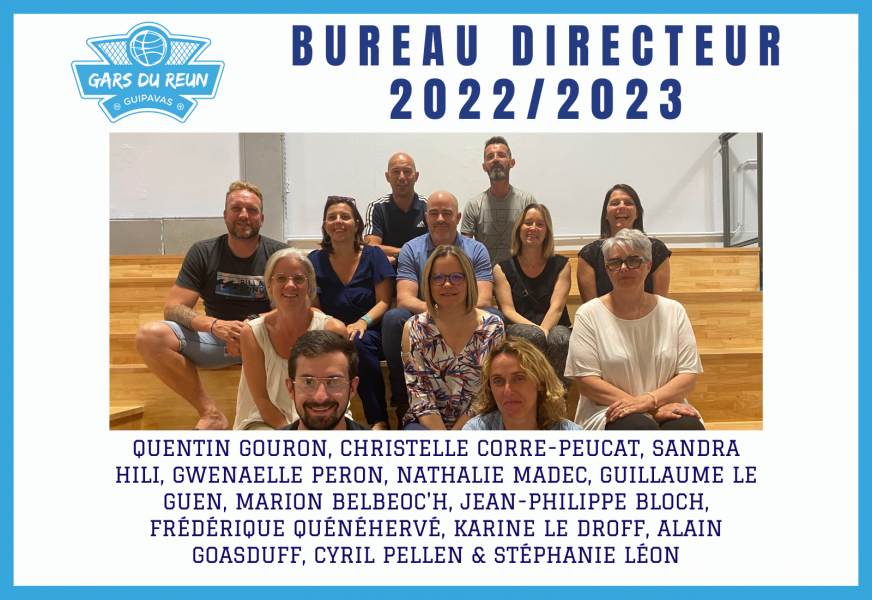 [COMITÉ DIRECTEUR - SAISON 2022/2023] 🏀