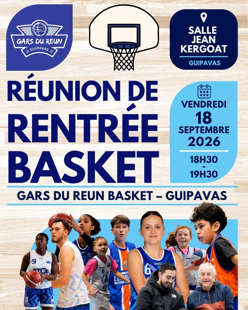 RÉUNION DE RENTRÉE DES GARS DU REUN